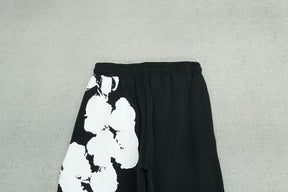 Calça Denim Tears Big Cotton Wreath Black