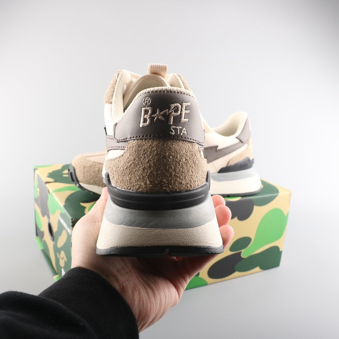 A Bathing Ape Bape Road Sta Beige