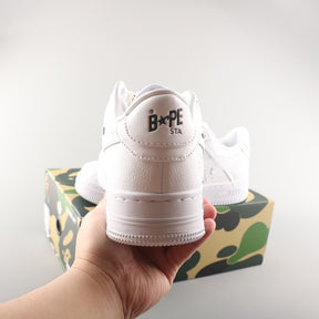 A Bathing Ape Bape Sta White