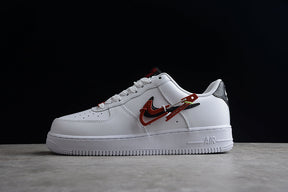 Air Force 1 Low Carabiner Swoosh Red