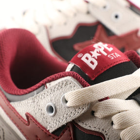 A Bathing Ape Bape SK8 Sta Vintage White Red