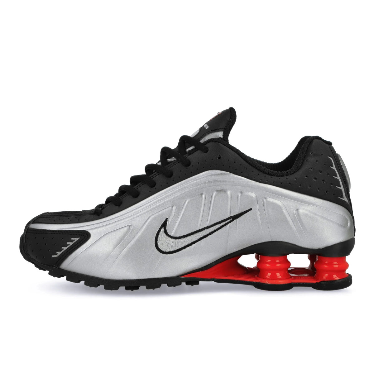 Nike Shox R4 Black Silver Red