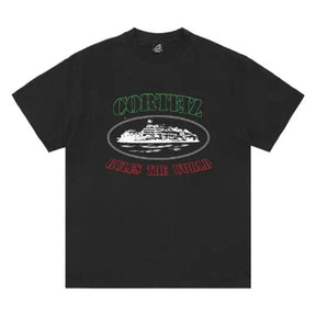 Camiseta Corteiz Og Alcatraz Itália Preta