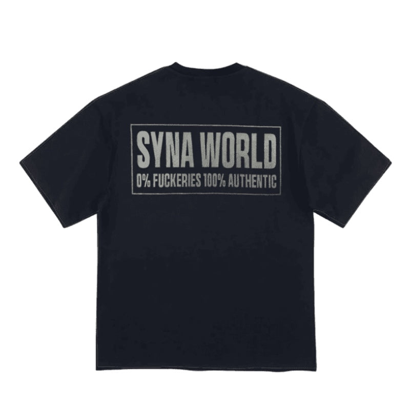 Camiseta Syna World Disclaimer Preta