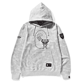 Moletom Bape x Inter Miami Camo Cinza