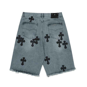Bermuda Chrome Hearts Cross Jeans