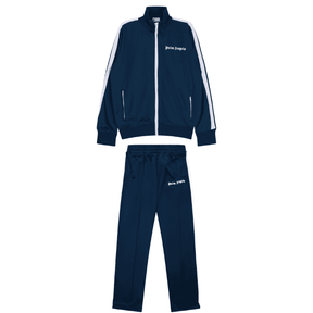 Conjunto Palm Angels Logo Tracksuit Blue Marine