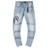Calça Amiri Jeans Staggered Logo