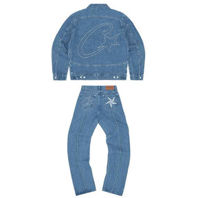 Conjunto Corteiz C-Star Denim Jeans
