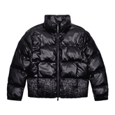 Jaqueta Trapstar Irongate Embossed Puffer Preta