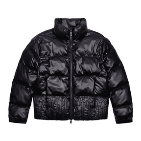 Jaqueta Trapstar Irongate Embossed Puffer Preta