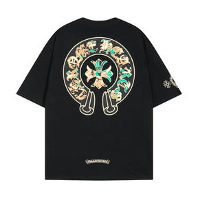 Camiseta Chrome Hearts Cemetery Cross Logo