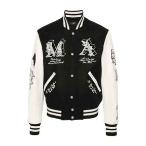 Jaqueta Amiri MA College Angel Preta