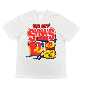 Camiseta Syna World 'Syn City' Branca