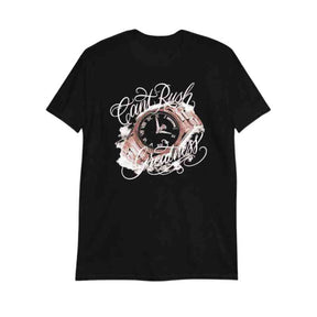 Camiseta Syna World "Can’t Rush Greatness" Preta