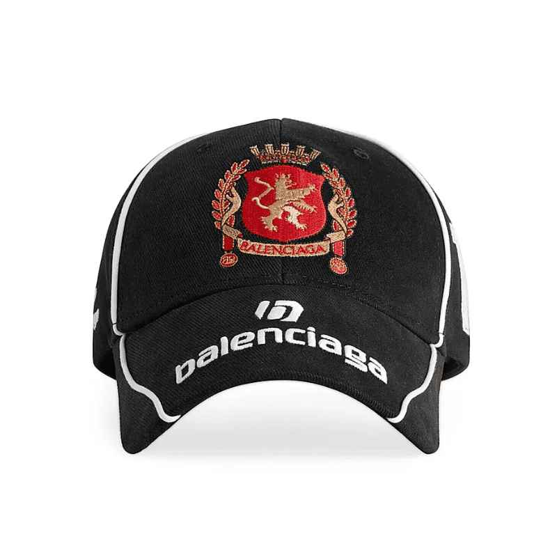 Boné Balenciaga Paris Soccer Black
