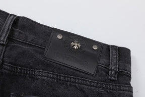 Bermuda Chrome Hearts Balck Cross Jeans