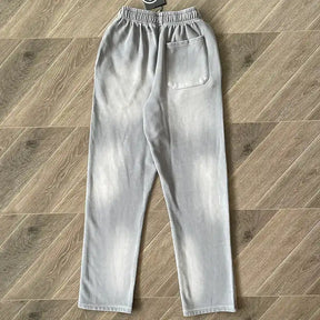 Calça Hellstar Grey Future Flame Sweatpants