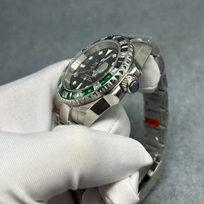 Relógio A Bathing Ape Bapex Type 2 Crystal Stone Verde/Preto