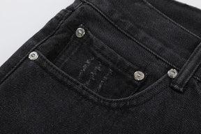 Bermuda Chrome Hearts Cross White Jeans