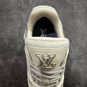 Louis Vuitton LV Trainer White Grey