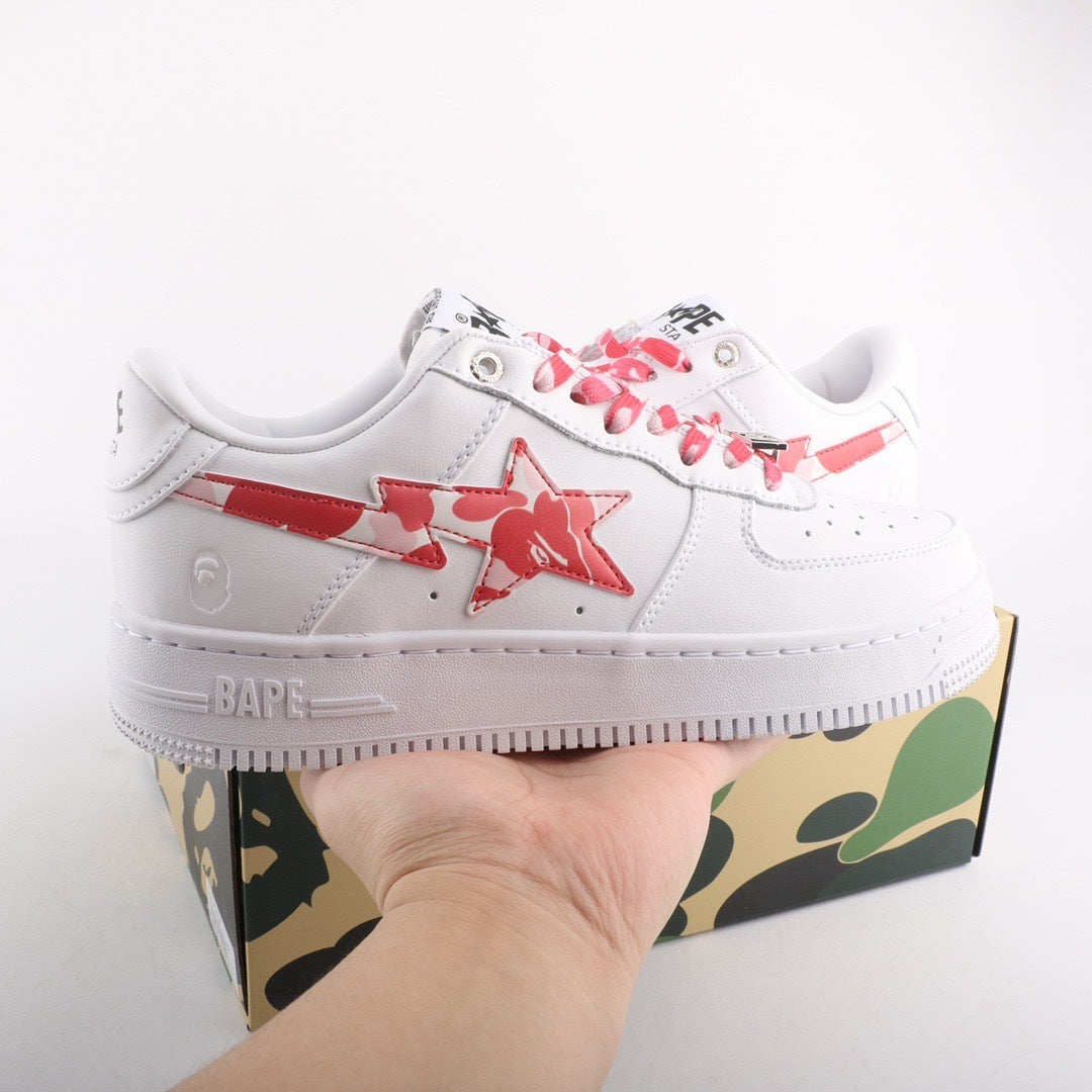 A Bathing Ape Bape Sta ABC Camo Red