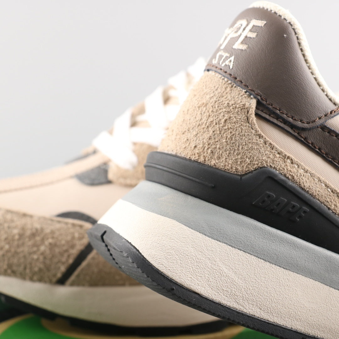 A Bathing Ape Bape Road Sta Beige