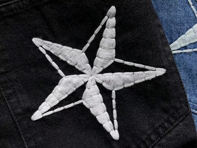 Conjunto Corteiz C-Star Denim Jeans Preto