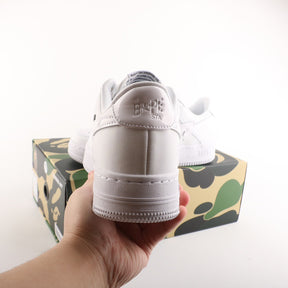 A Bathing Ape Bape Sta Triple White