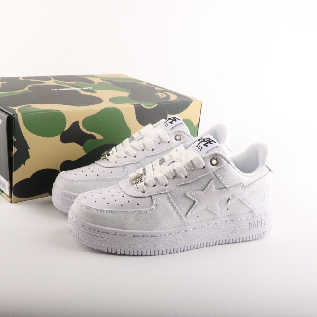 A Bathing Ape Bape Sta Triple White