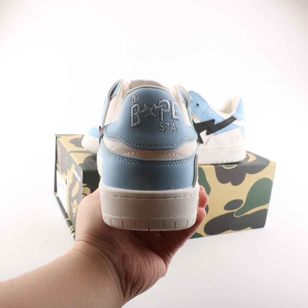 A Bathing Ape Bape Sk8 Sta Black Blue