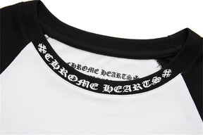 Chrome Hearts Horseshoe Baseball Preta/Branca