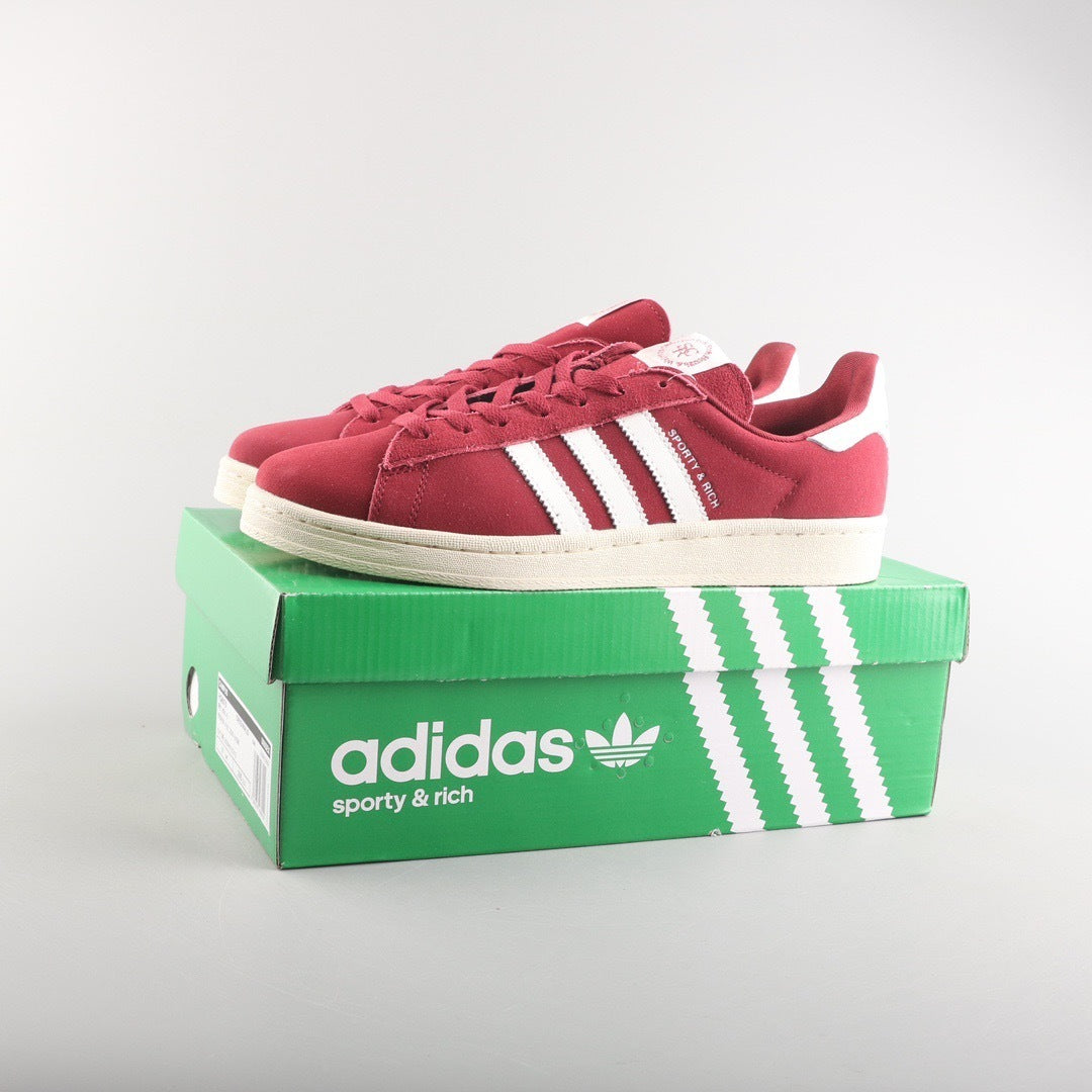 Adidas Campus 00s Sporty & Rich - Merlot Cream