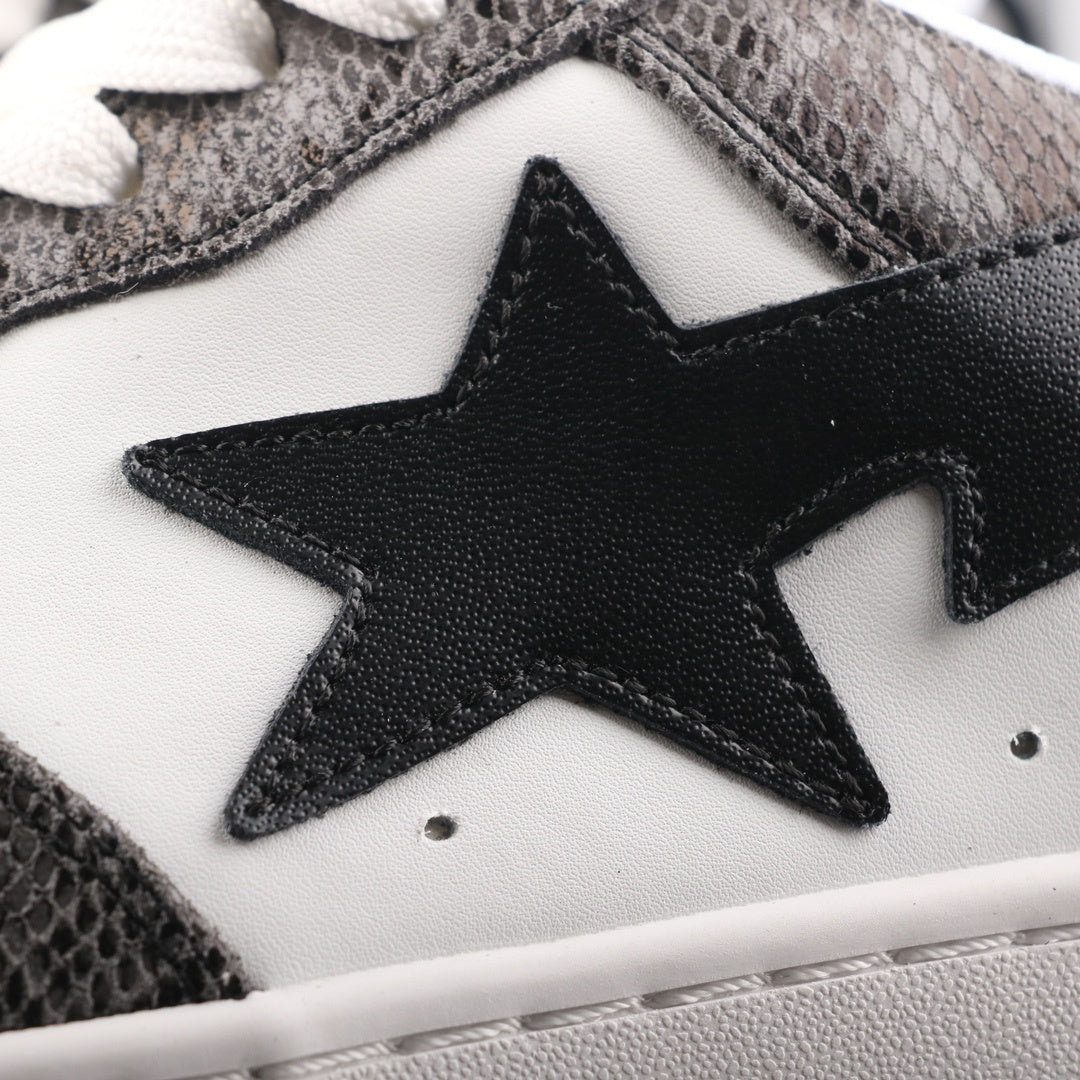 A Bathing Ape Bape Sta Low Serpentine Black