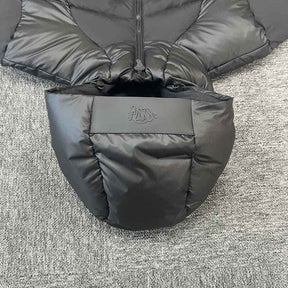 Jaqueta Puffer Synaworld Logo Wave Preta