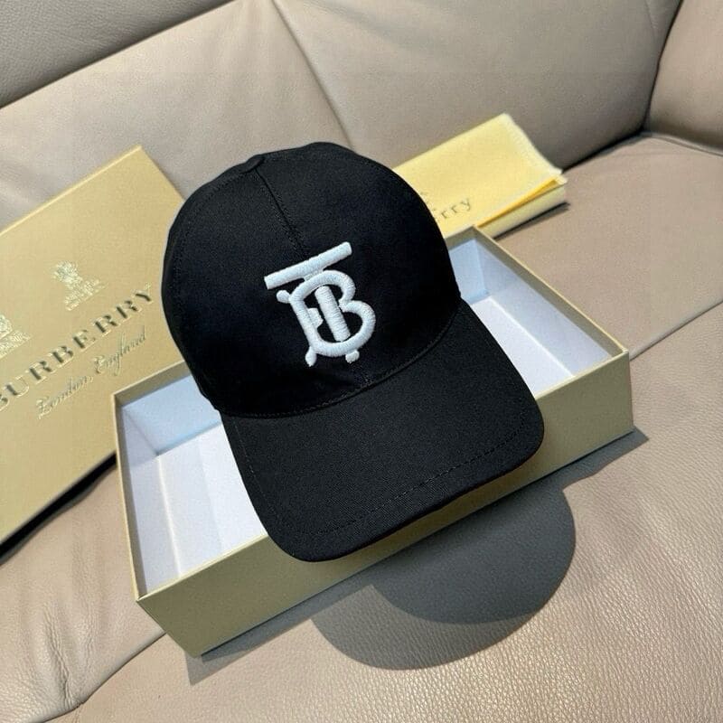 Boné Burberry Monogram Baseball Preto