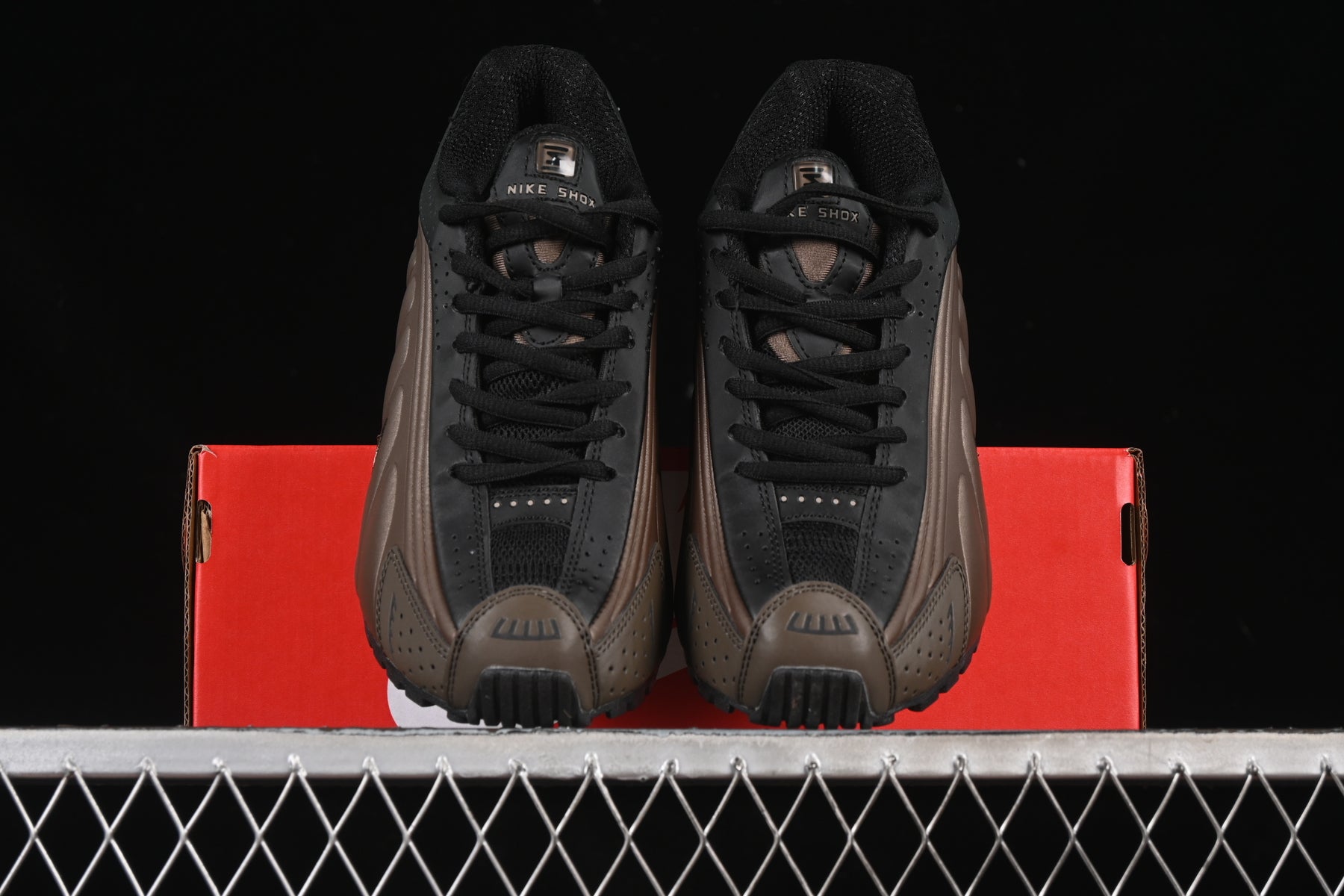 Nike Shox R4 OFF Noir