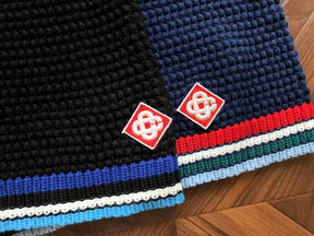 Conjunto Casablanca Crochê Gothic Azul