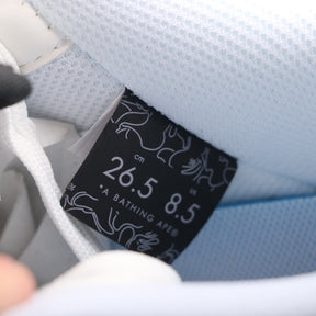 A Bathing Ape Bape Sta Low Serpentine White