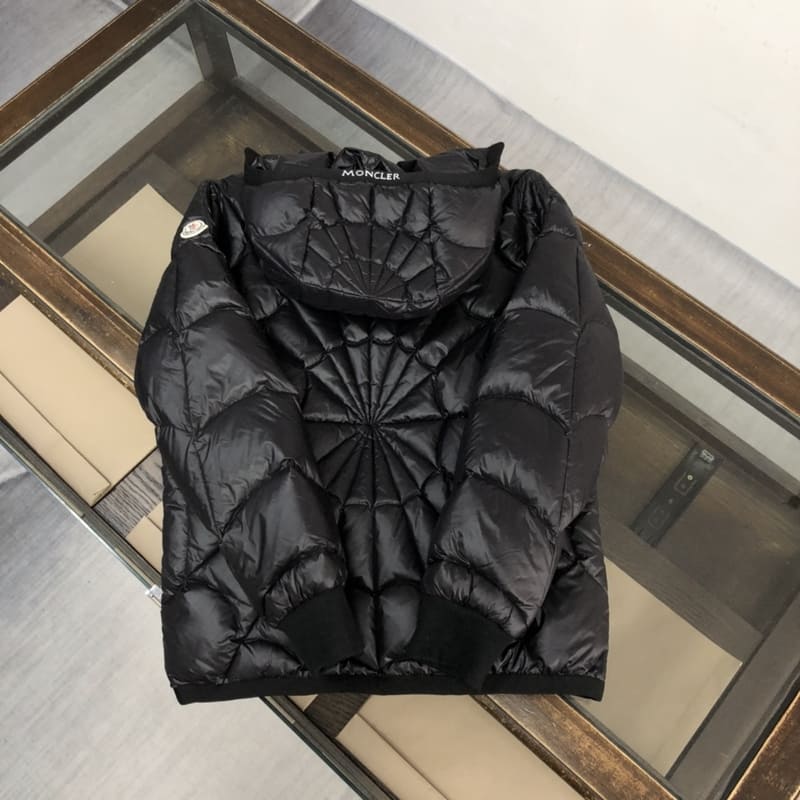 Jaqueta Moncler Violier Spider-Man Preta