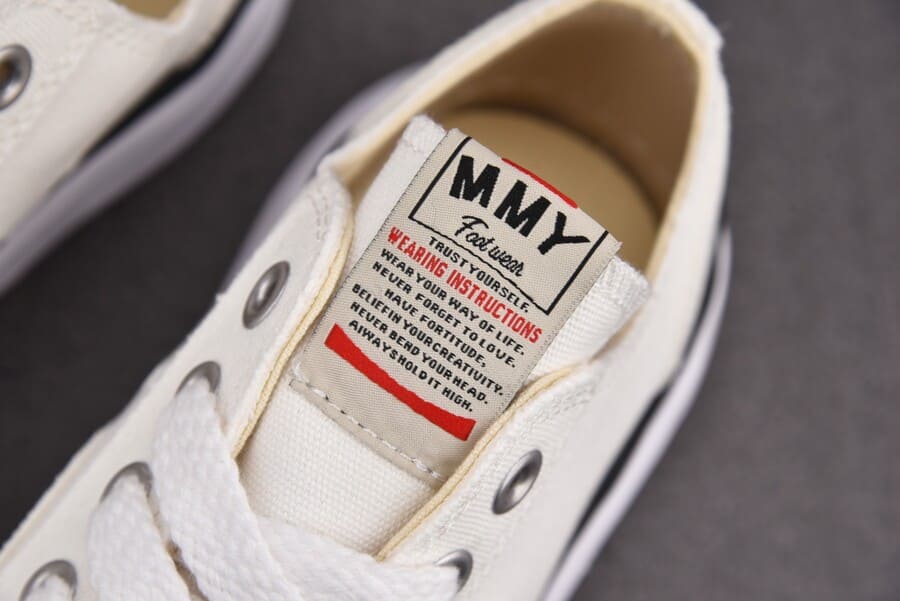 Maison Mihara Yasuhiro Peterson OG Sole Canvas Low White