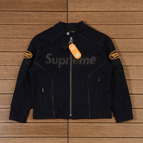 Jaqueta Supreme x Vanson Leathers Cordura Black