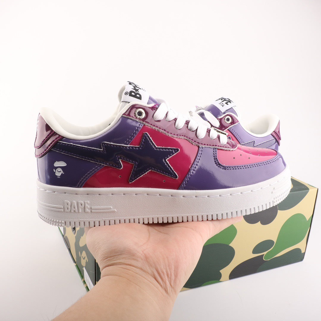A Bathing Ape Bape Sta Color Camo Combo - Purple
