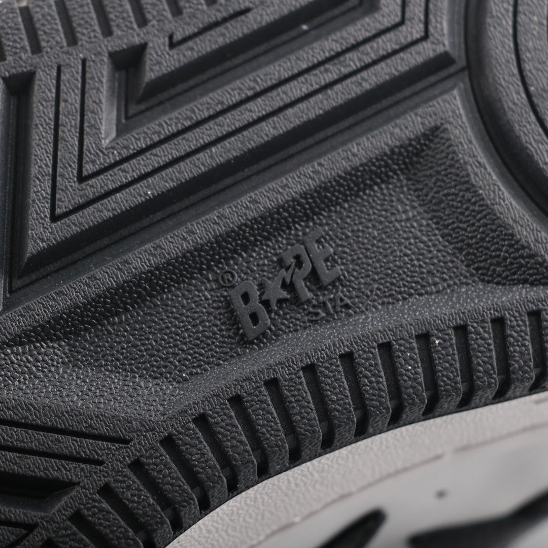 A Bathing Ape Bape Sta Low Serpentine Black