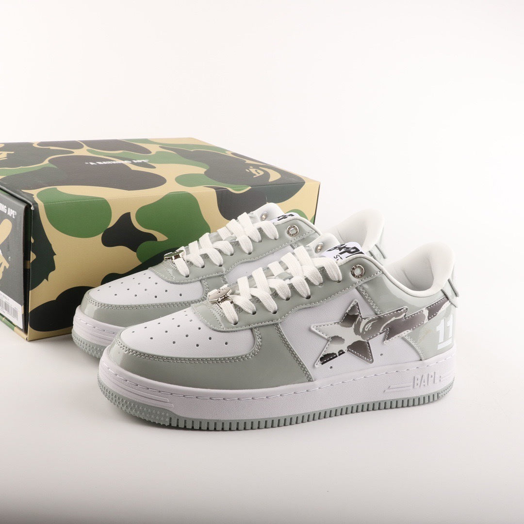 A Bathing Ape Bape Sta Grey