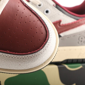 A Bathing Ape Bape SK8 Sta Vintage White Red