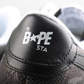 A Bathing Ape Bape Sta Low Serpentine Black