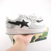 A Bathing Ape Bape Sta Grey Black