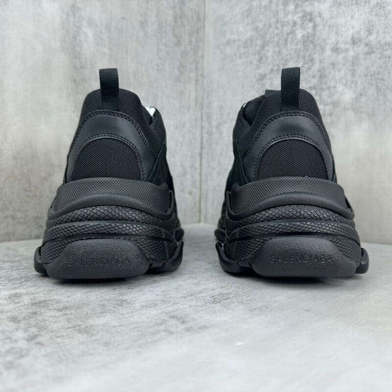 Balenciaga Triple S Tape Type Black