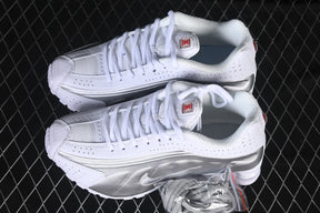 Nike Shox R4 White Metallic